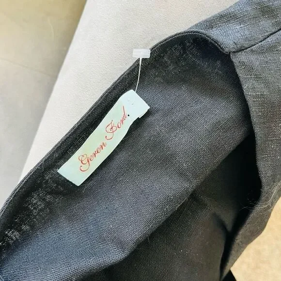 Geren Ford dresses | Metallic Black‎ mini sleeveless  XS cocktail mini dress - Picture 2 of 8